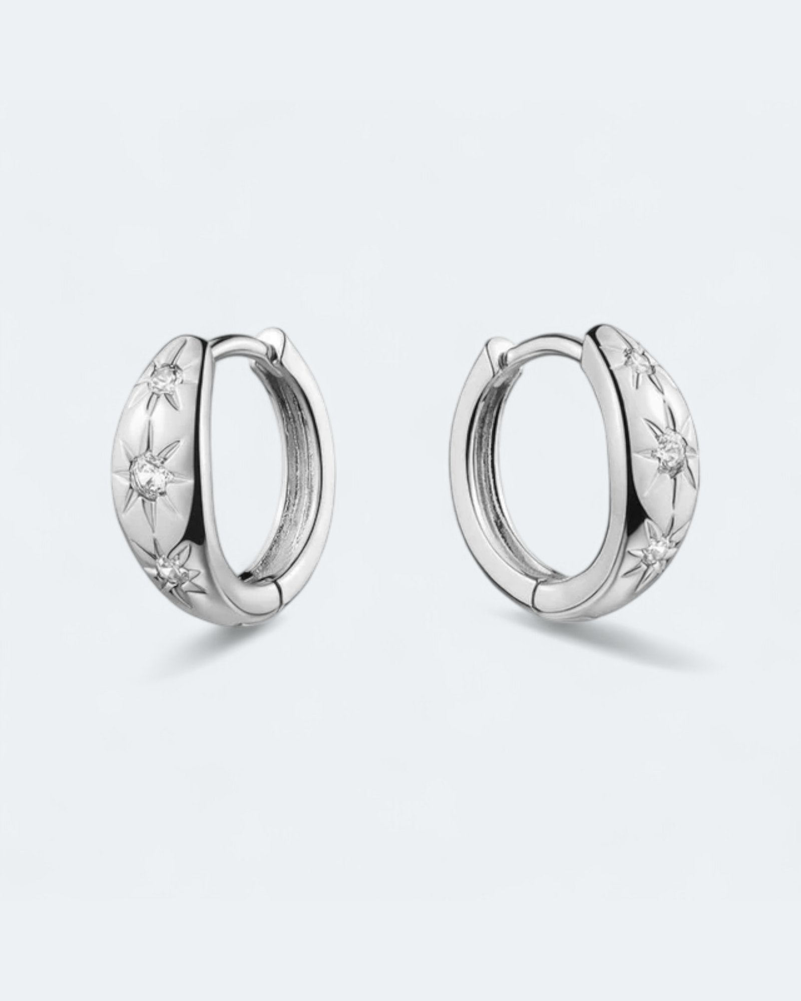 Bold and Sleek Dome Huggie Earrings 18k Gold Vermeil - LeAurelienne