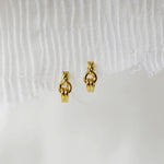 Chic Impact Lock - Link Huggies 18k Gold Vermeil - LeAurelienne