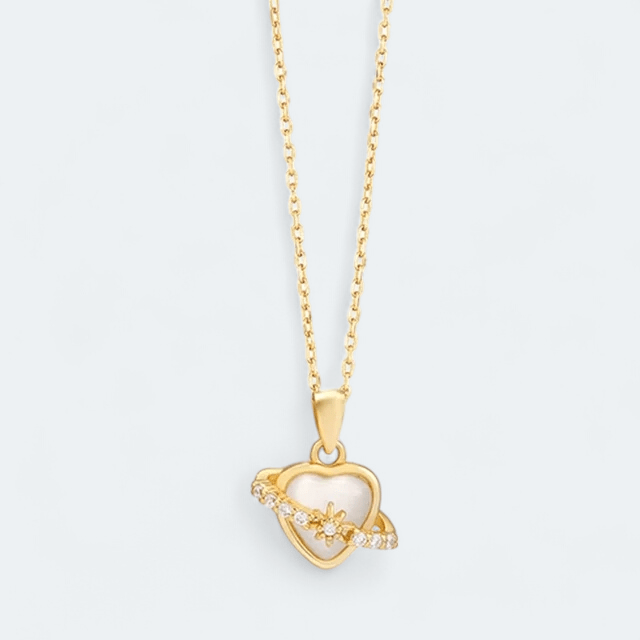 Enchanting Cat's Eye Glow Necklace 18k Gold Vermeil - LeAurelienne