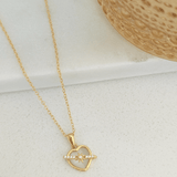 Enchanting Cat's Eye Glow Necklace 18k Gold Vermeil - LeAurelienne
