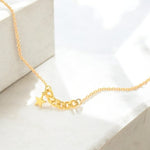 Starlit Dual Chain Necklace 18k Gold Vermeil - LeAurelienne