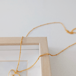 Sunkissed Heart Glow Necklace 18k Gold Vermeil - LeAurelienne